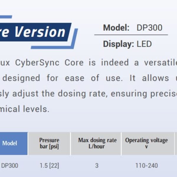 Cybersync Core Version DP300 Peristaltic Dosing Pump