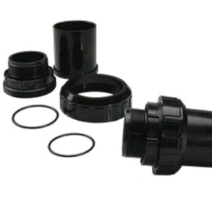 E190102 1.5′′ Union Set (Black) With O-ring (spare part original Emaux)