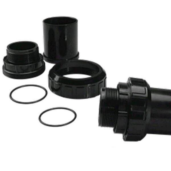 E190102 1.5′′ Union Set (Black) With O-ring (spare part original Emaux)