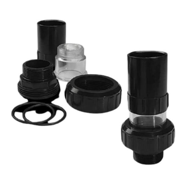 Union With Sight Glass With O-ring (89280101) Filter Emaux 1.5”